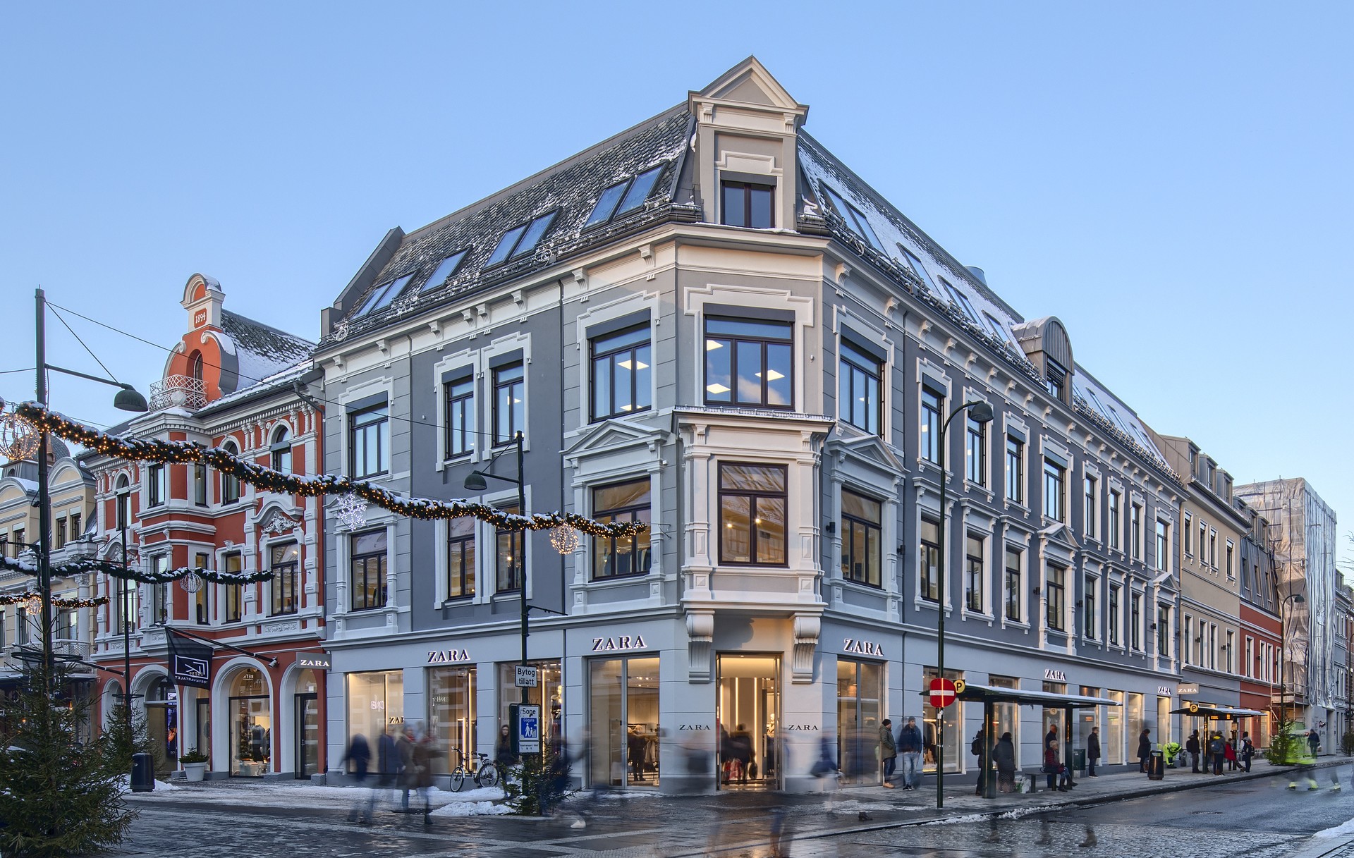 Torvkvartalet i Kristiansand BYV 00186 1920 Foto Sindre  Ellingsen