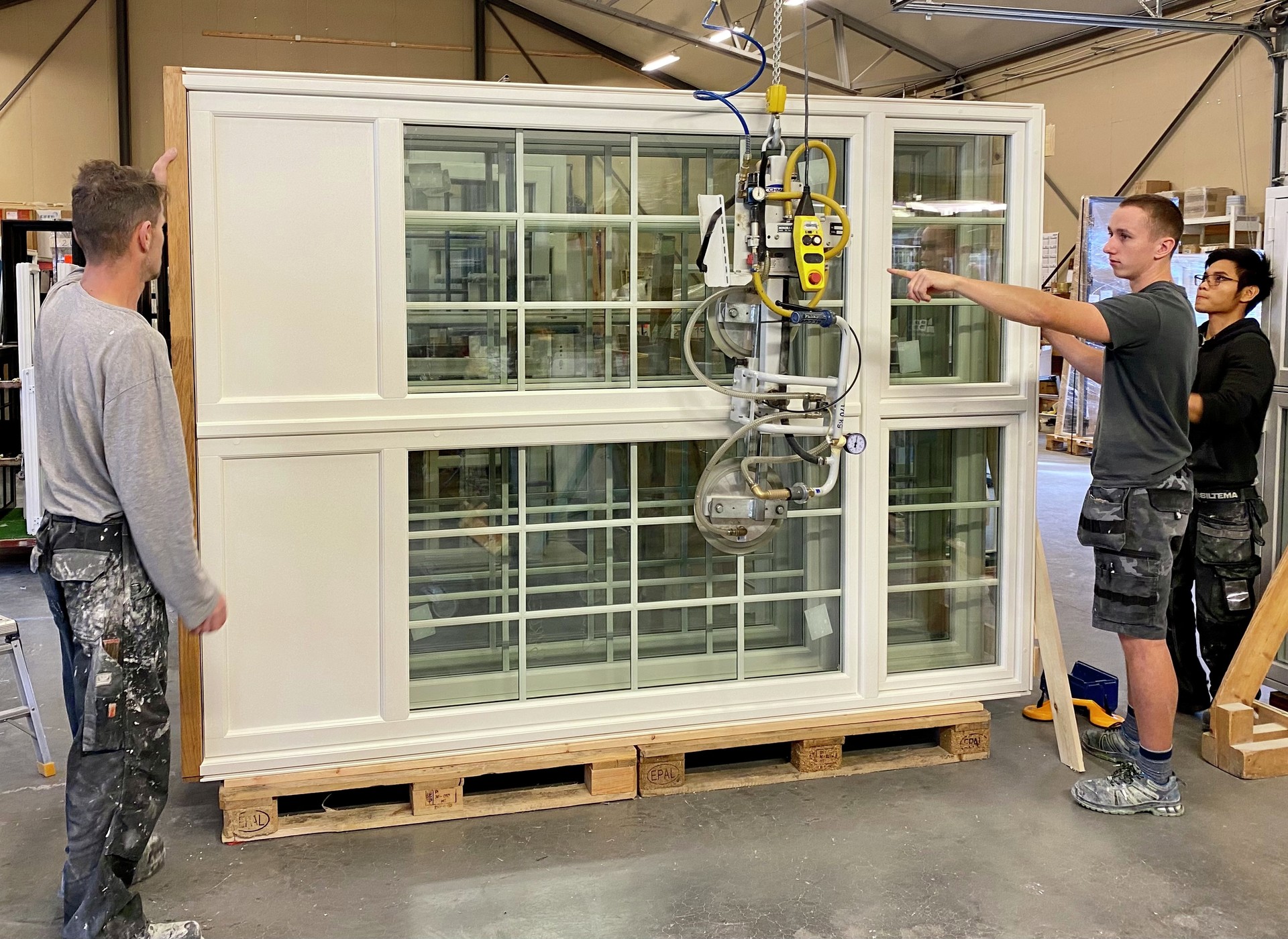 2 floya balkongdorer med overlys BYV 00454 1920 Foto Ingvild Hovden