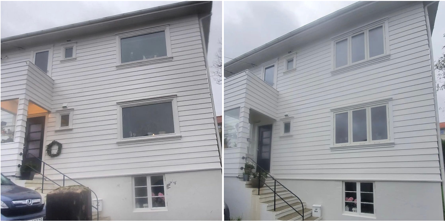 Funkishus for og etter