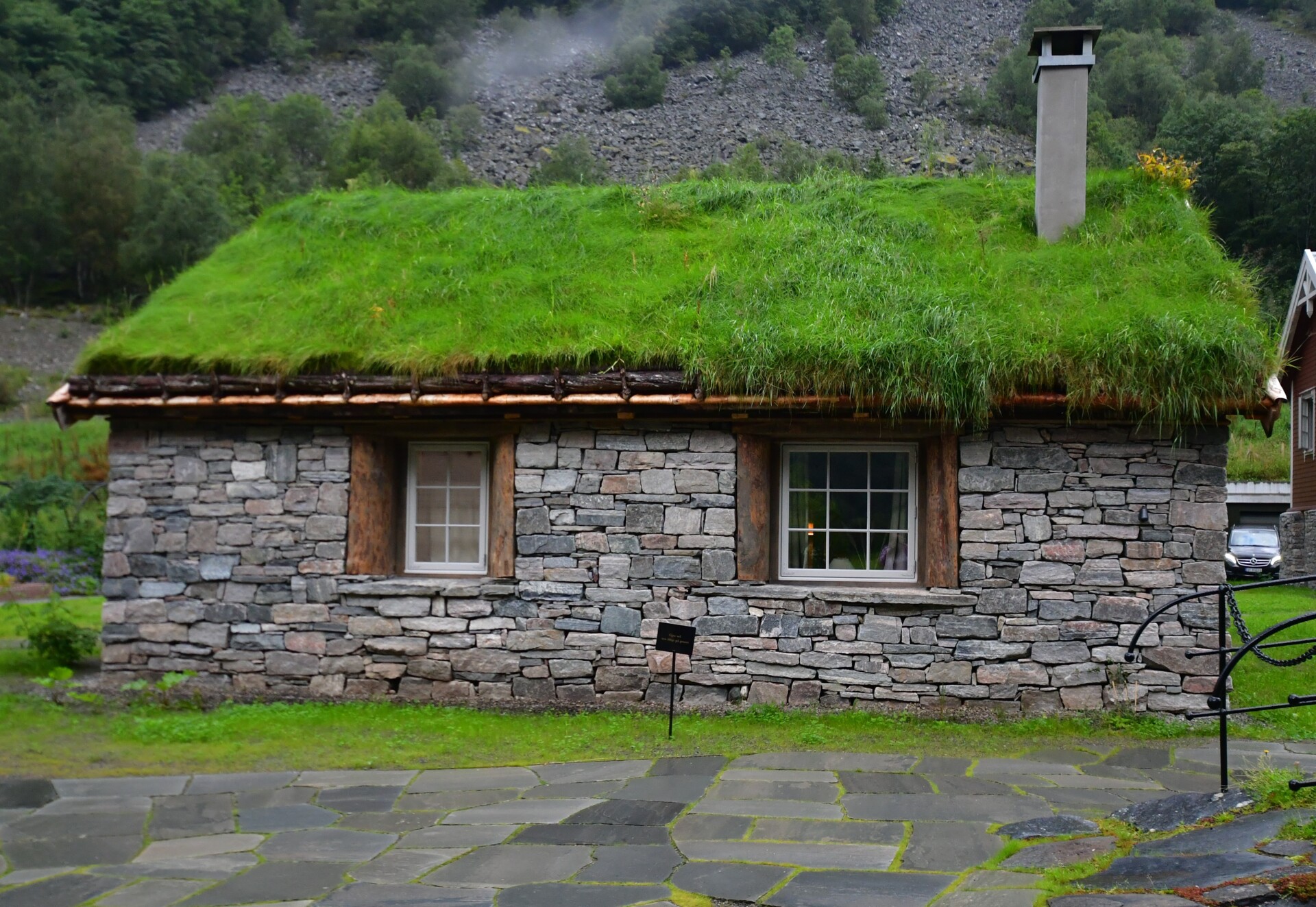 Klyngetun pa Hotel Union oye BYV 01225 1920 Foto Synnove Skeie Fosse