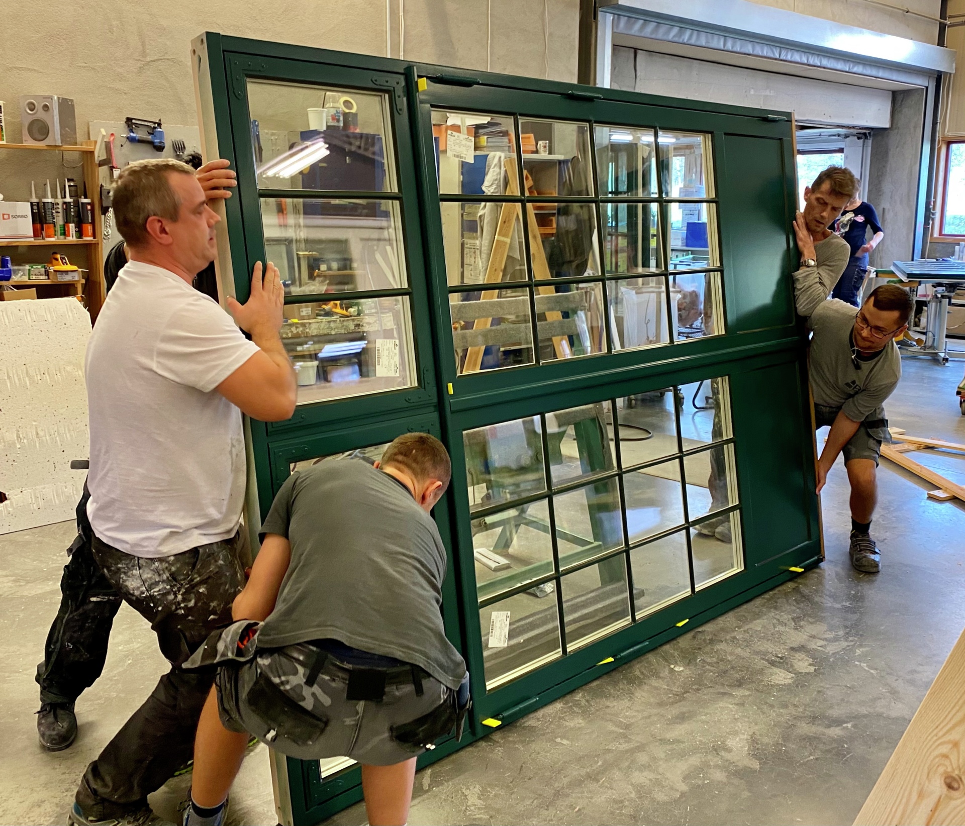 2 floya balkongdorer med overlys BYV 00452 1920 Foto Ingvild Hovden